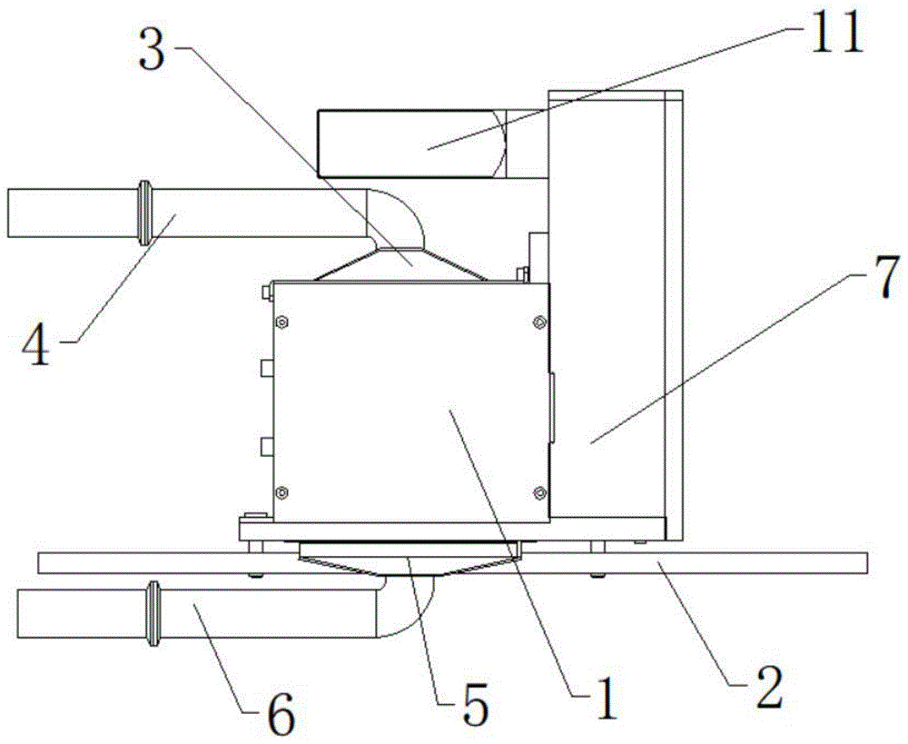 一種鋰電池分切機極片除塵裝置的制作方法 一種鋰電池分切機極片除塵裝置的制作方法
