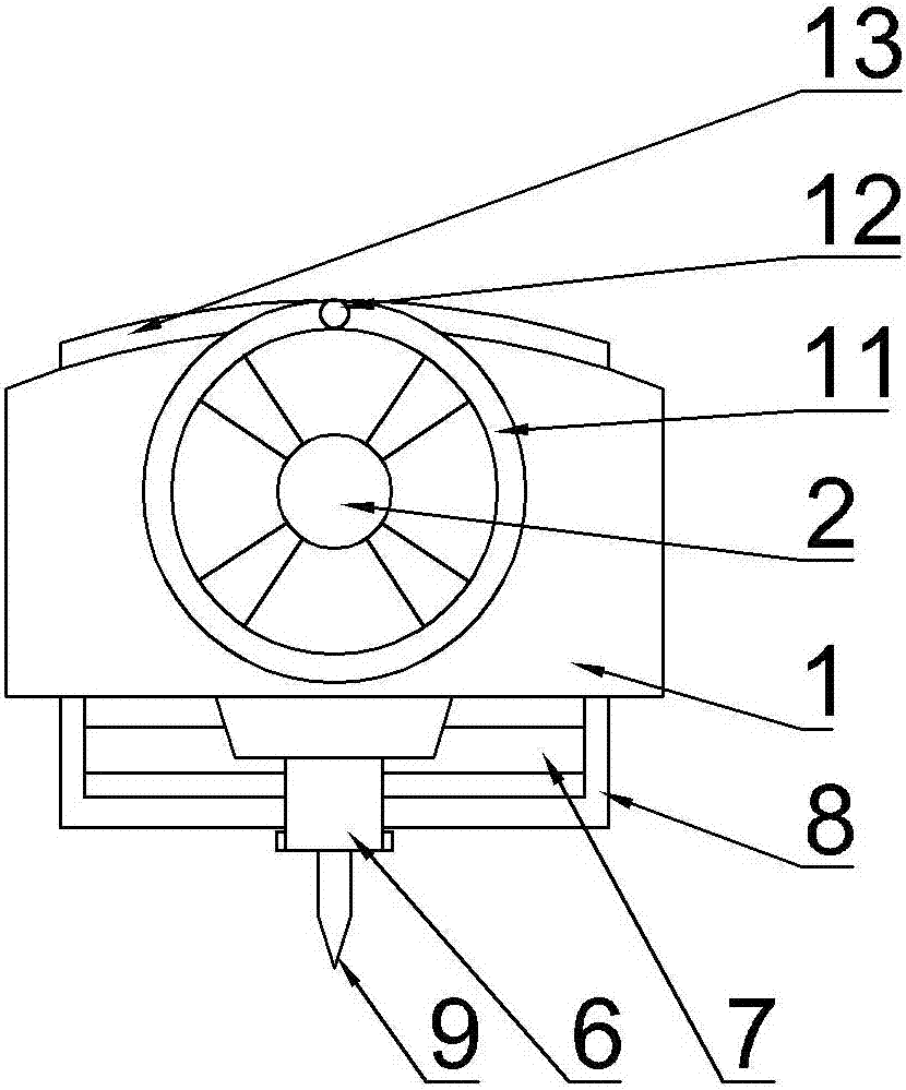 一種PET聚酯薄膜分切機的裁切機構(gòu)的制作方法 一種PET聚酯薄膜分切機的裁切機構(gòu)的制作方法