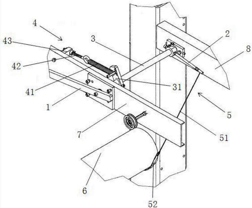一種分切機的張力調節(jié)機構的制作方法 一種分切機的張力調節(jié)機構的制作方法