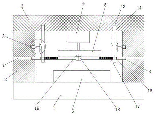 高精度觸控玻璃SENSOR面用保護(hù)膜分切裝置的制作方法 高精度觸控玻璃SENSOR面用保護(hù)膜分切裝置的制作方法