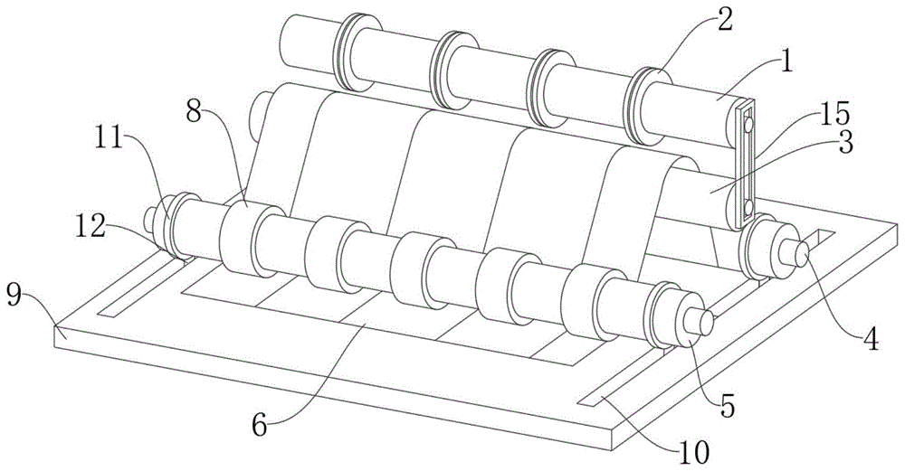 一種具有尺度調(diào)節(jié)功能的分切機(jī)夾持裝置的制作方法 一種具有尺度調(diào)節(jié)功能的分切機(jī)夾持裝置的制作方法