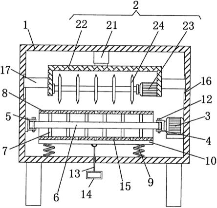 一種用于紙制品加工的切管機(jī)的制作方法 一種用于紙制品加工的切管機(jī)的制作方法