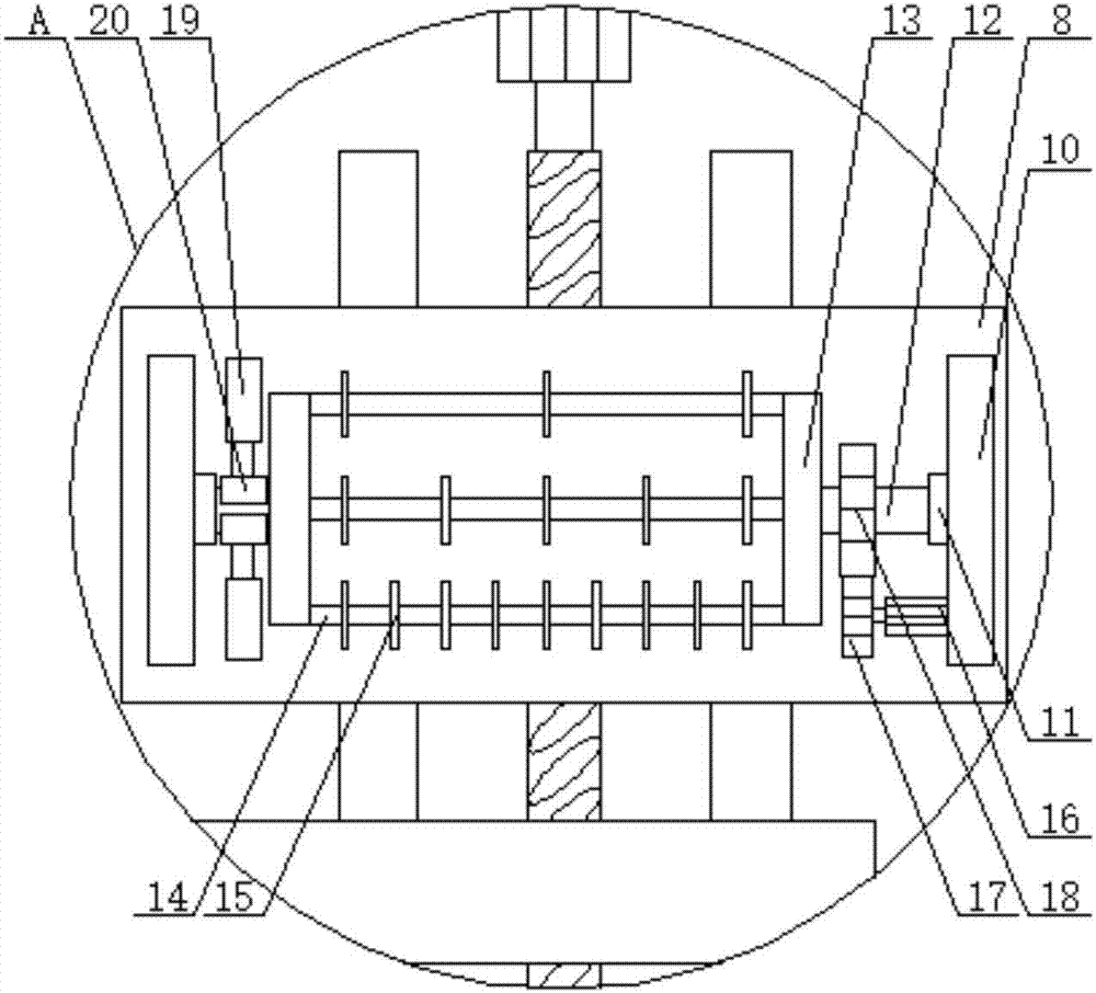 一種可調(diào)節(jié)切割長度的高效紙管分切機的制作方法 一種可調(diào)節(jié)切割長度的高效紙管分切機的制作方法