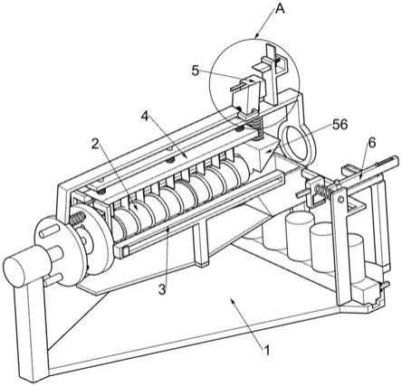 一種便于切后整理的紙管分切機(jī)的制作方法 一種便于切后整理的紙管分切機(jī)的制作方法