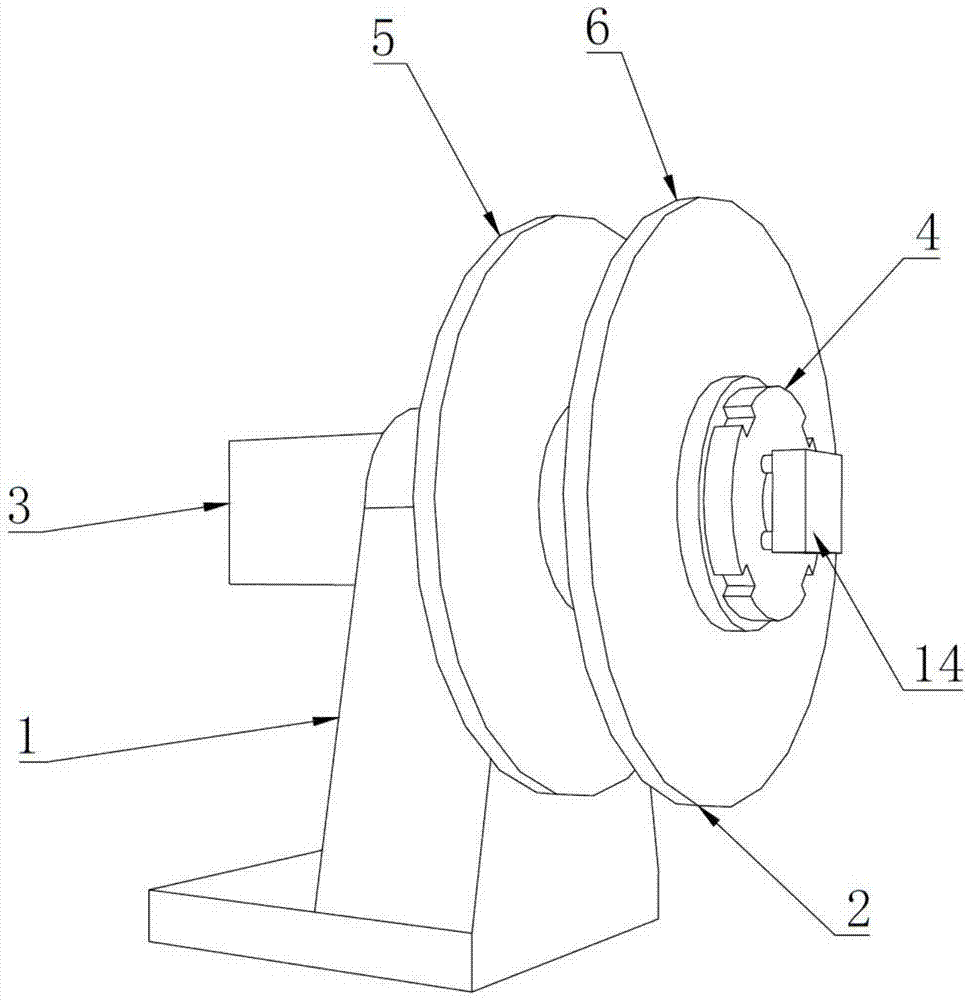 一種碳帶分切機(jī)廢料收邊裝置的制作方法 一種碳帶分切機(jī)廢料收邊裝置的制作方法