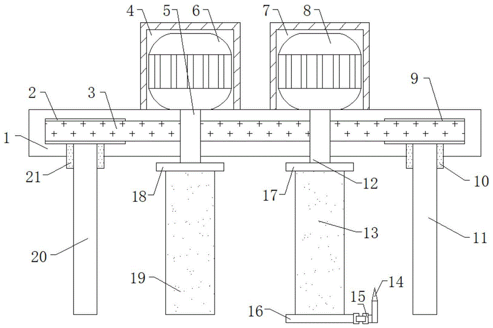 一種不干膠的分條復(fù)卷機(jī)的制作方法 一種不干膠的分條復(fù)卷機(jī)的制作方法